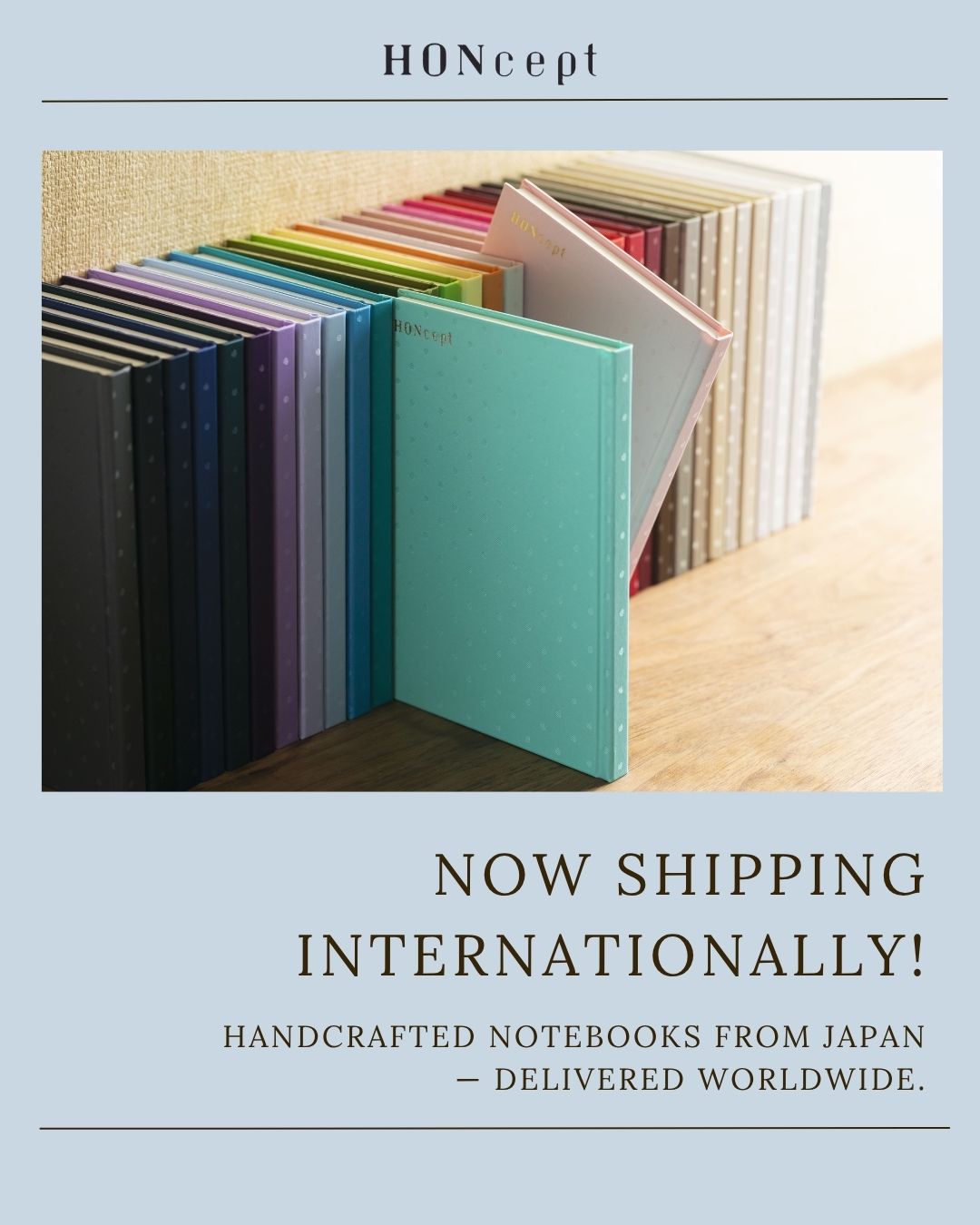 Order Worldwide！｜HONcept（ホンセプト）老舗製本所が手掛ける上製本