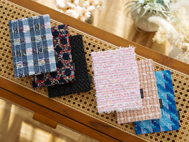 LINTONツイードを使用したテキスタイルノートを全国のロフト9店舗で発売します